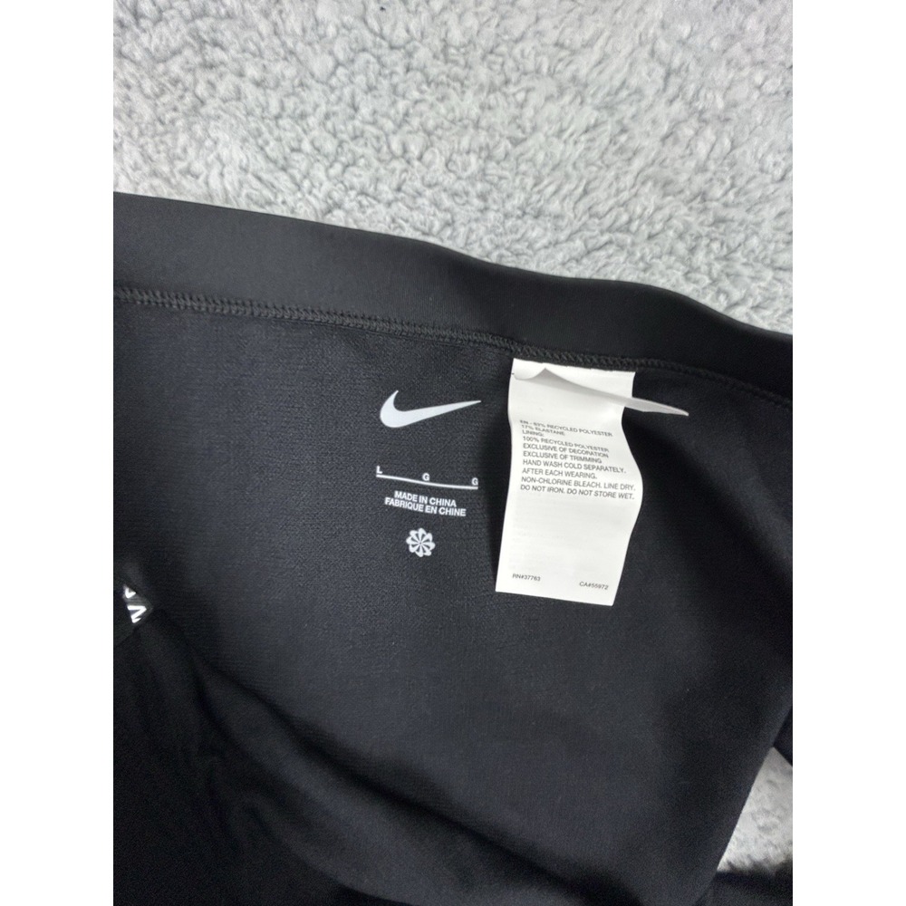 Nike Sneakerkini High Waist Cheeky Bikini Bottom NESSC256-001 Womens Size Large - Picture 3 of 6